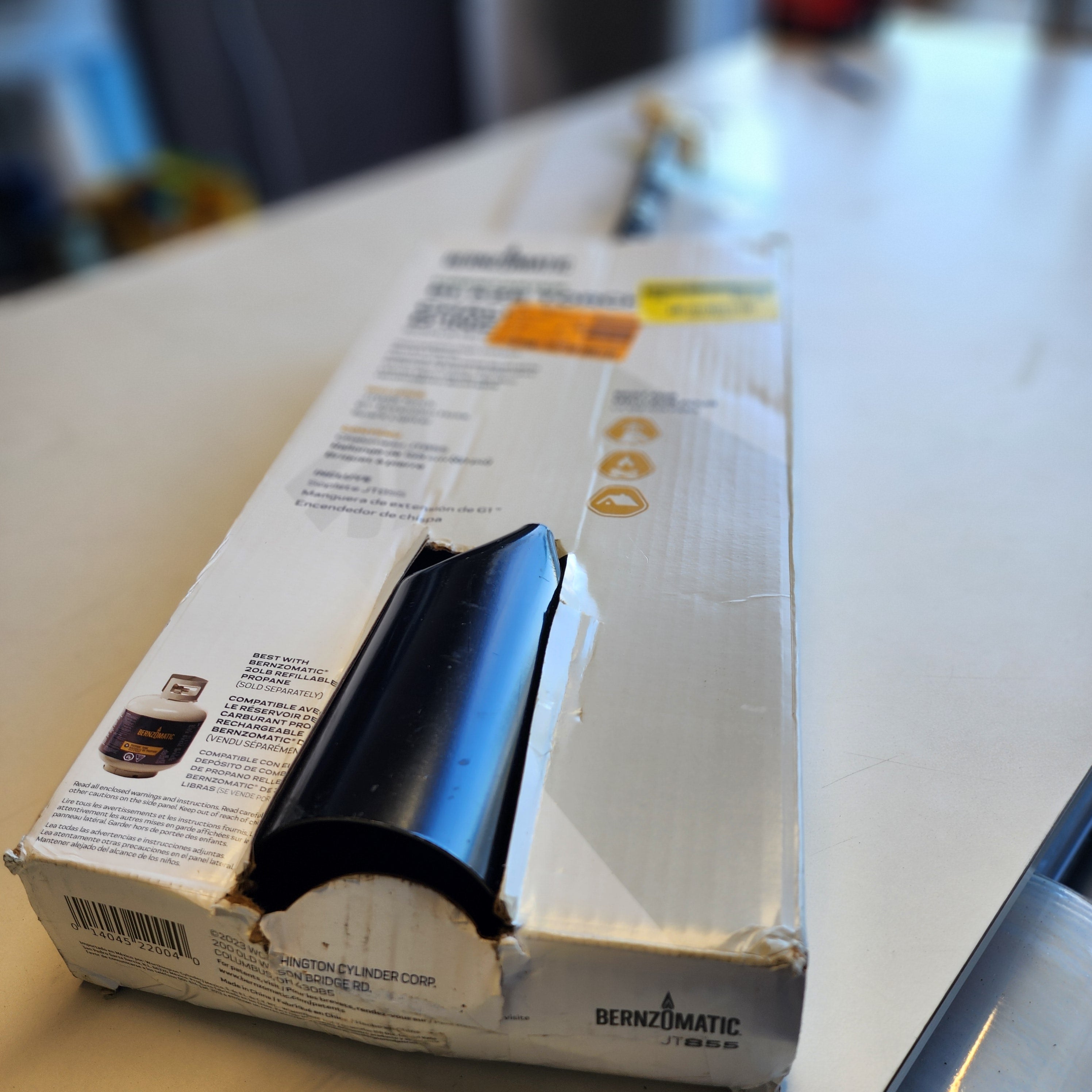 Firestarter Blaze Torch Compatible with 20 lb. Propane Tank with Adjustable Wide Brush Flame and Spark Lighter (MT5500-2) Firestarter Blaze Torch Compatible with 20 lb. Propane Tank with Adjustable Wide Brush Flame and Spark Lighter (MT5500-2)